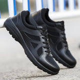 Autumn Training Shoes Men's Black Physical Fitness